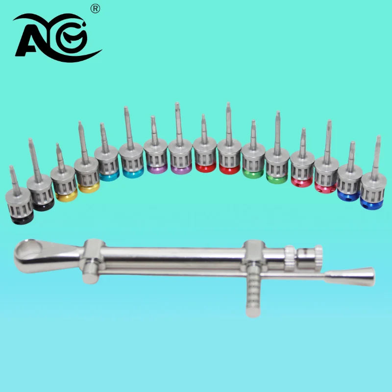 

1Pcs Dental Implant Screw Driver Colorful Dentalist Torque Wrench Screwdriver Tools Prosthetic Kit Dentalistry Instument