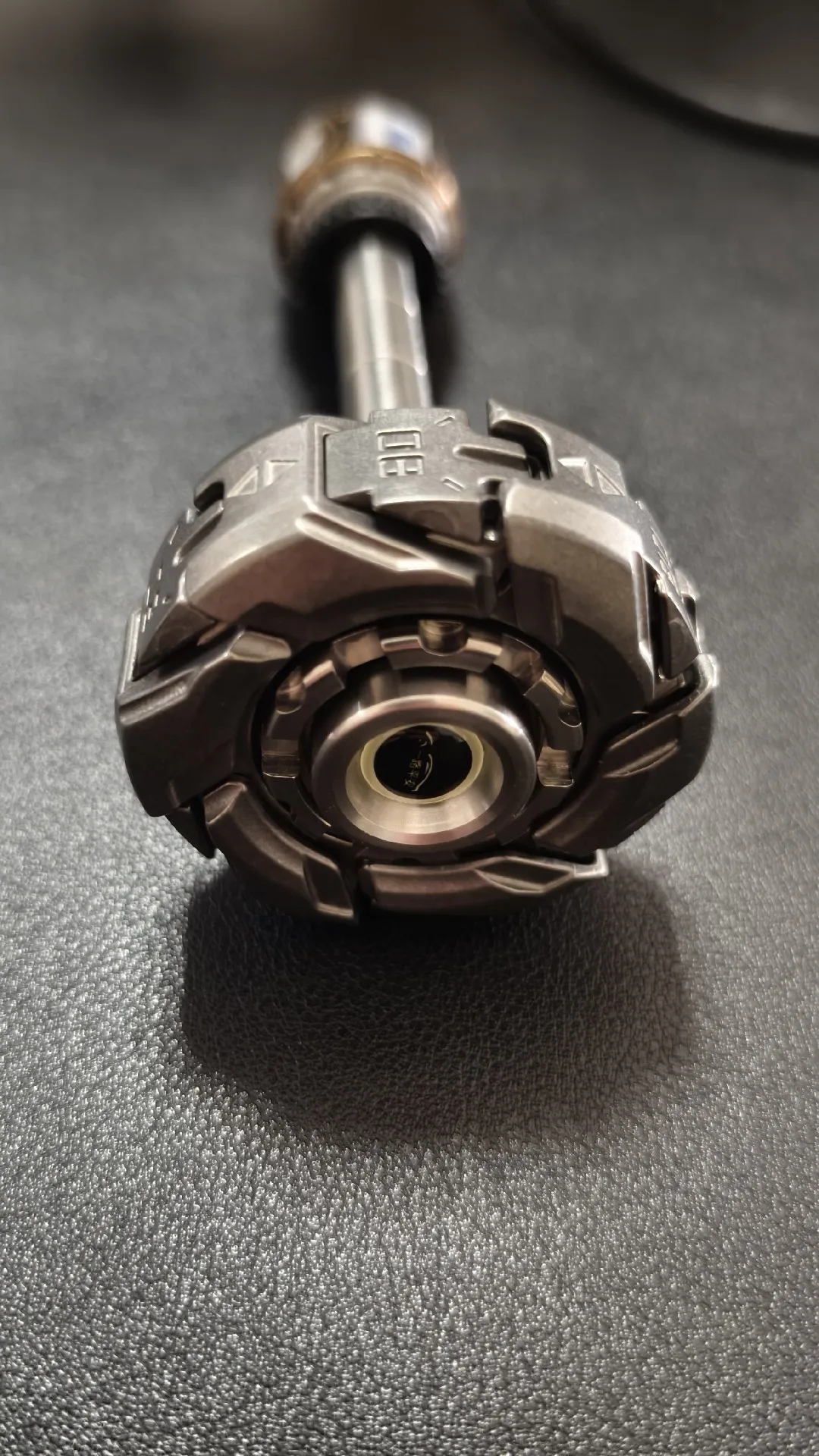 Used EDC Grumpy 08edc Fingertip Gyro Sprocket Fidget Spinner