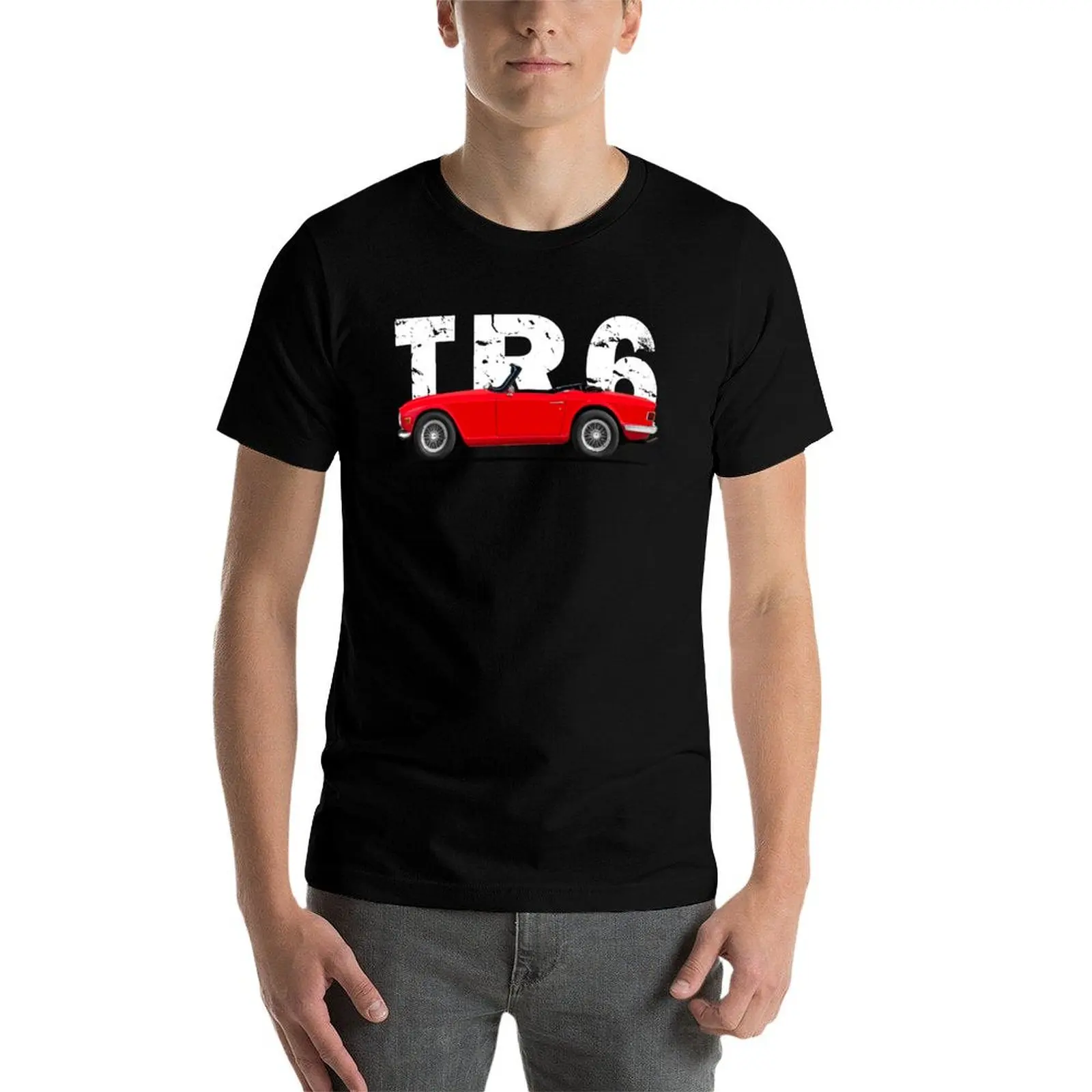 

The TR6 T-Shirt cotton t shirts man 100% funny t shirts dark humor printed t shirts for man T-Shirt