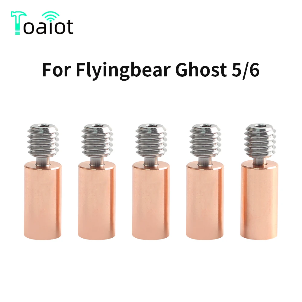 3D Printer Parts Heatbreak For Flyingbear Ghost 6 5 Titanium Alloy Bi-Metal High Temperature Throat For Flying Bear Ghost 5/6