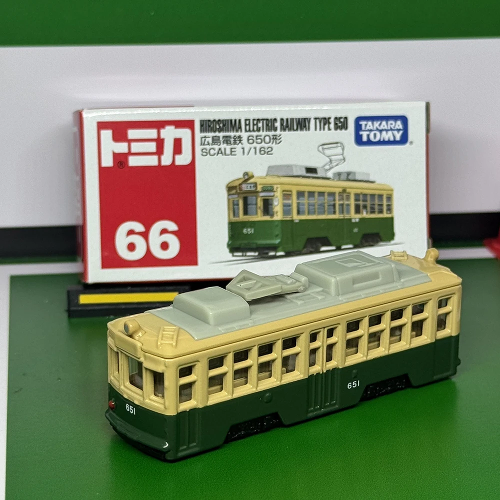 

Takara Tomy Tomica No.66 Hiroshima, электрическая железная дорога, тип 650, литье под давлением, статический сплав, коллекция режимов автомобилей, дисплей, игрушка для мальчика, подарок