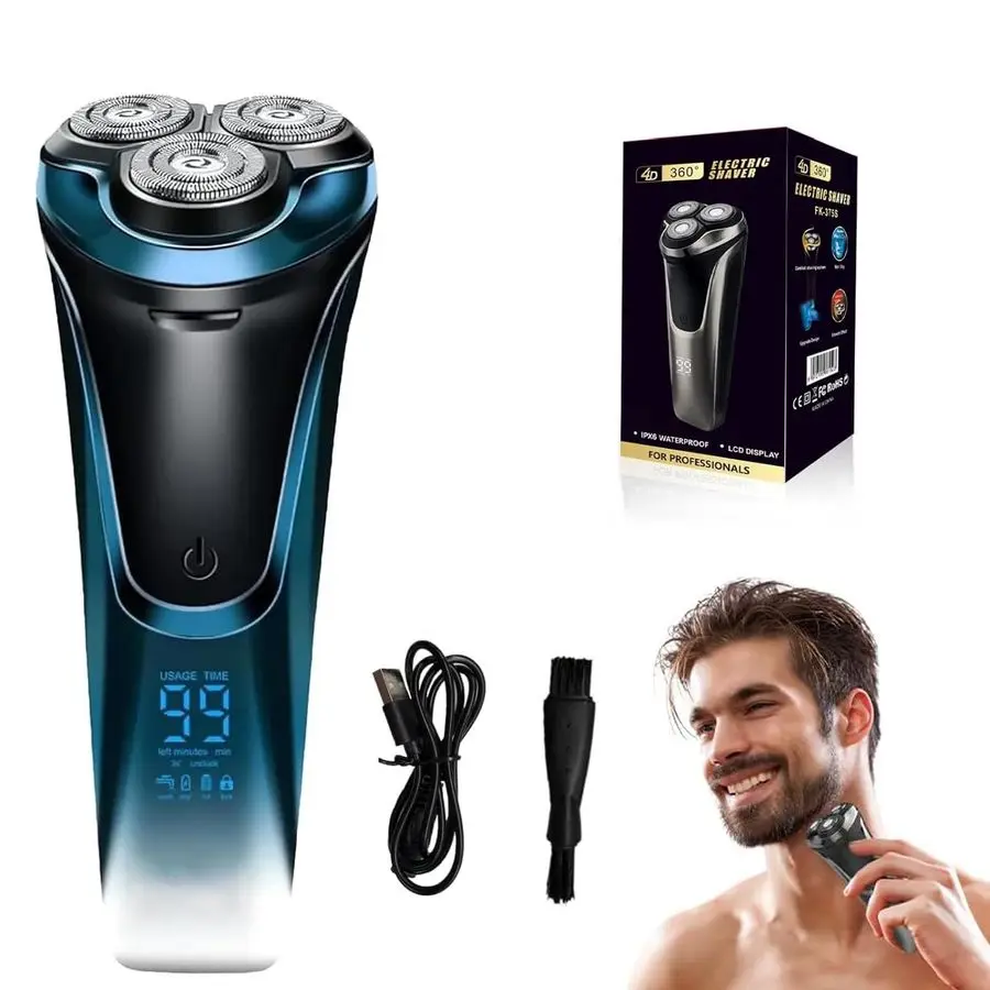 

Electric Razor for Men, Snapbuy Electric Razor Pro of Father, Ipx7 Waterproof,4D Floating Head Rotary Shaver, 2025 New Electri c