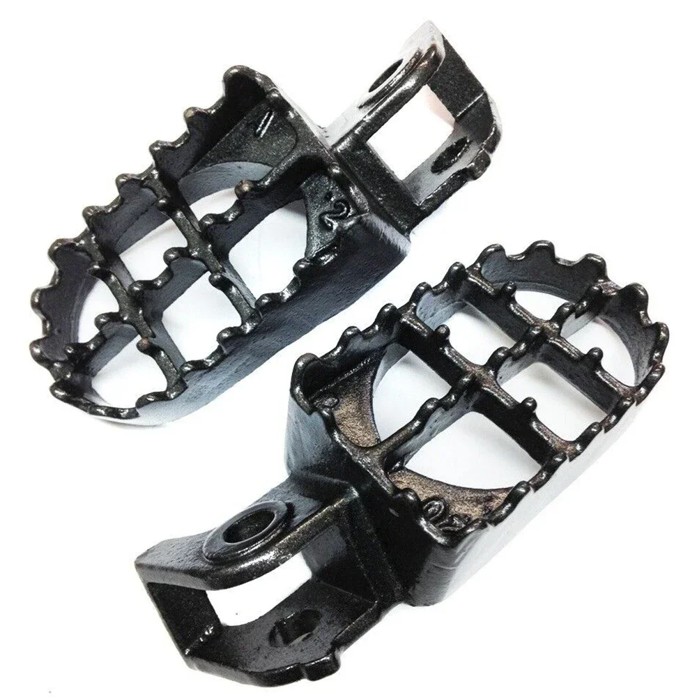 

Steel Motocross MX Dirt Bike Foot Pegs for Honda 1988-1994 CR125R CR500R CR250R GRAY Aftermarket Motorcycle Parts