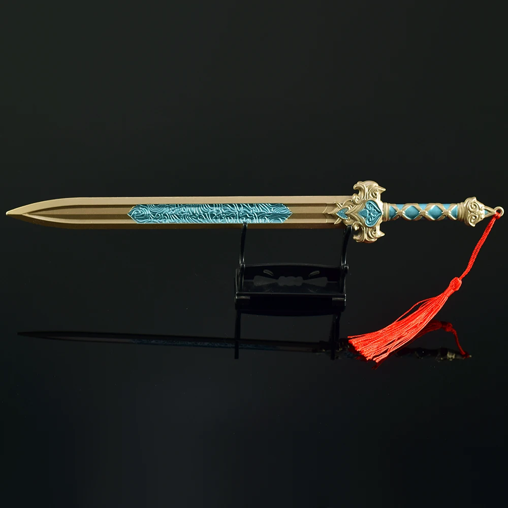 30 cm/11.81in Zegel van de Goden Twaalf Zwaarden Serie Oude Zwaard Wapens Model MOYE Zwaard Desktop Collector's item Ornamenten