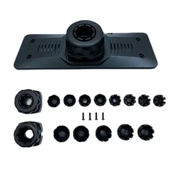 Universal Car Mirror Dash Cam Mount Connector with Special Backplate Panel For Car DVR Instead Hole distance 13*2.4cm