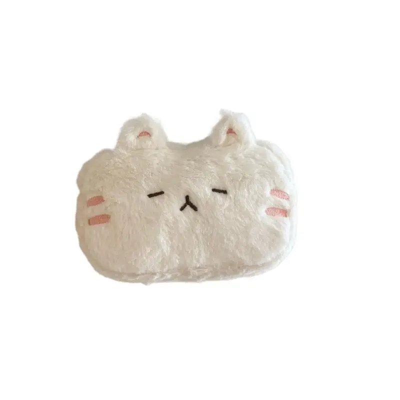 Kinder-Geschenk Lustiger Katzen-Cartoon-Federmäppchen Niedliche Kawaii Schreibwaren-Aufbewahrungstasche Flauschige Großraum-Katzen-Schreibwaren-Tasche für Schüler – Detail 5