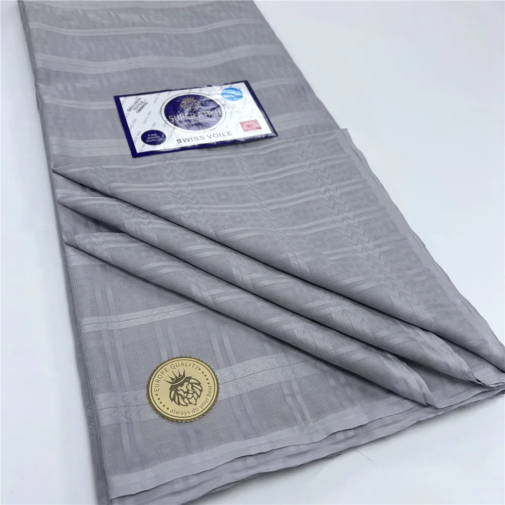 

High Quality Swiss Voile Lace In Switzerland 100% Cotton Polish Men Dress Lace fabric For Wedding Dresses Africa Fabrics 15A71