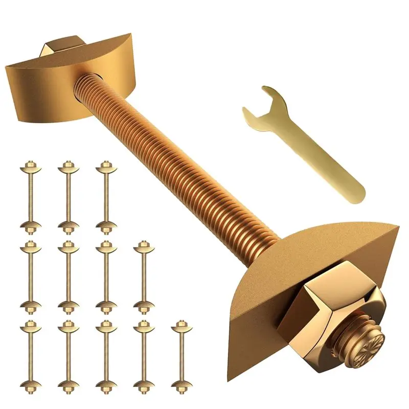 Countertop Connector Bolts, M8x100mm Countertop Joint Fasteners, Drawbolt/Bed/Butcher Block Joint Connector Kit-B61B