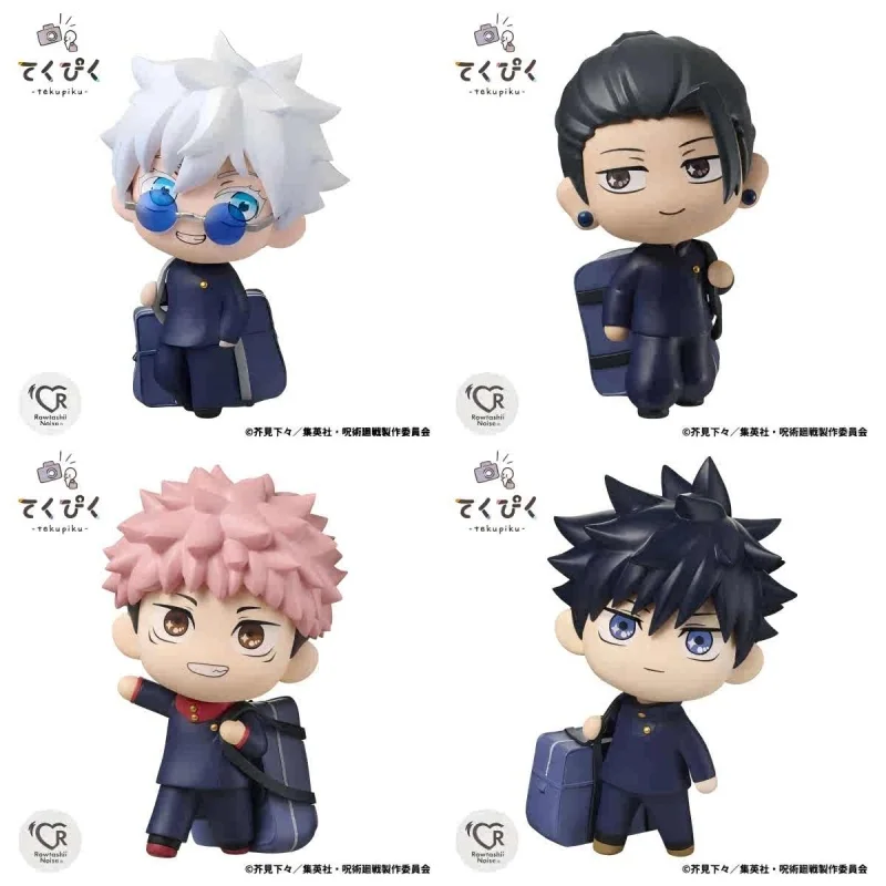 

Pre Sale 100% Original Jujutsu Kaisen Anime Q-Version Tekupiku Series Gojo Suguru Itadori Megumi Figurine Collection Ship In Dec