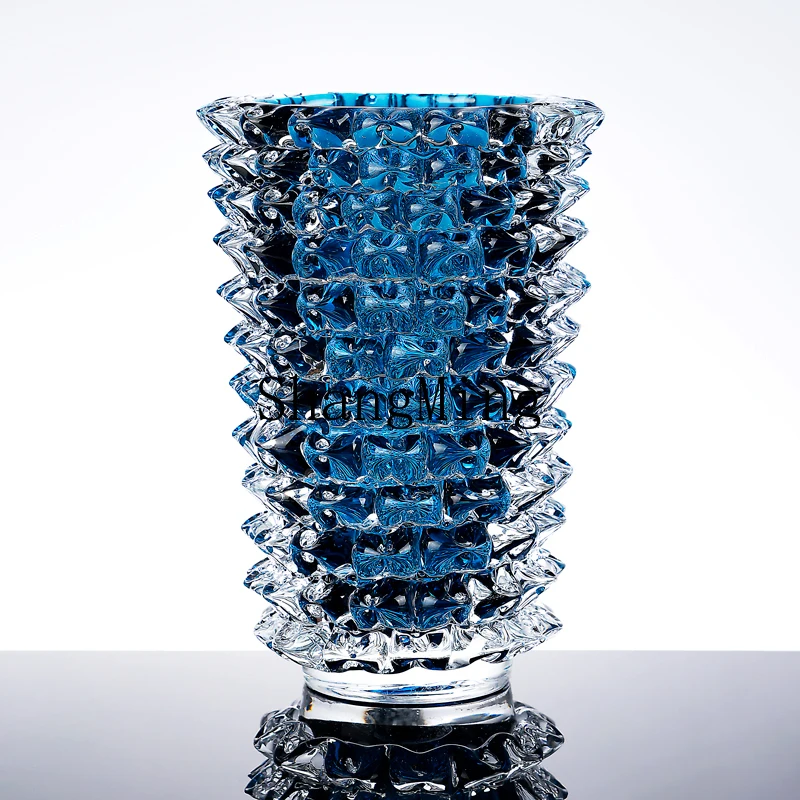 

LXY heavy stacking art glazed vase ornament modern living room office flower arrangement decoration