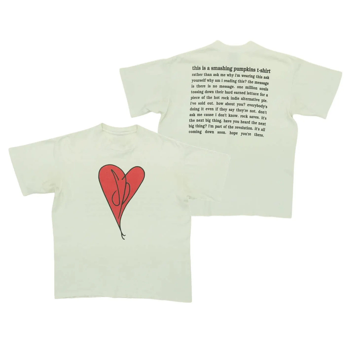 Smashing Pumpkins Classic Rock Casual T-shirt Men's and Women's Luxury Brand Top 2026 New Band