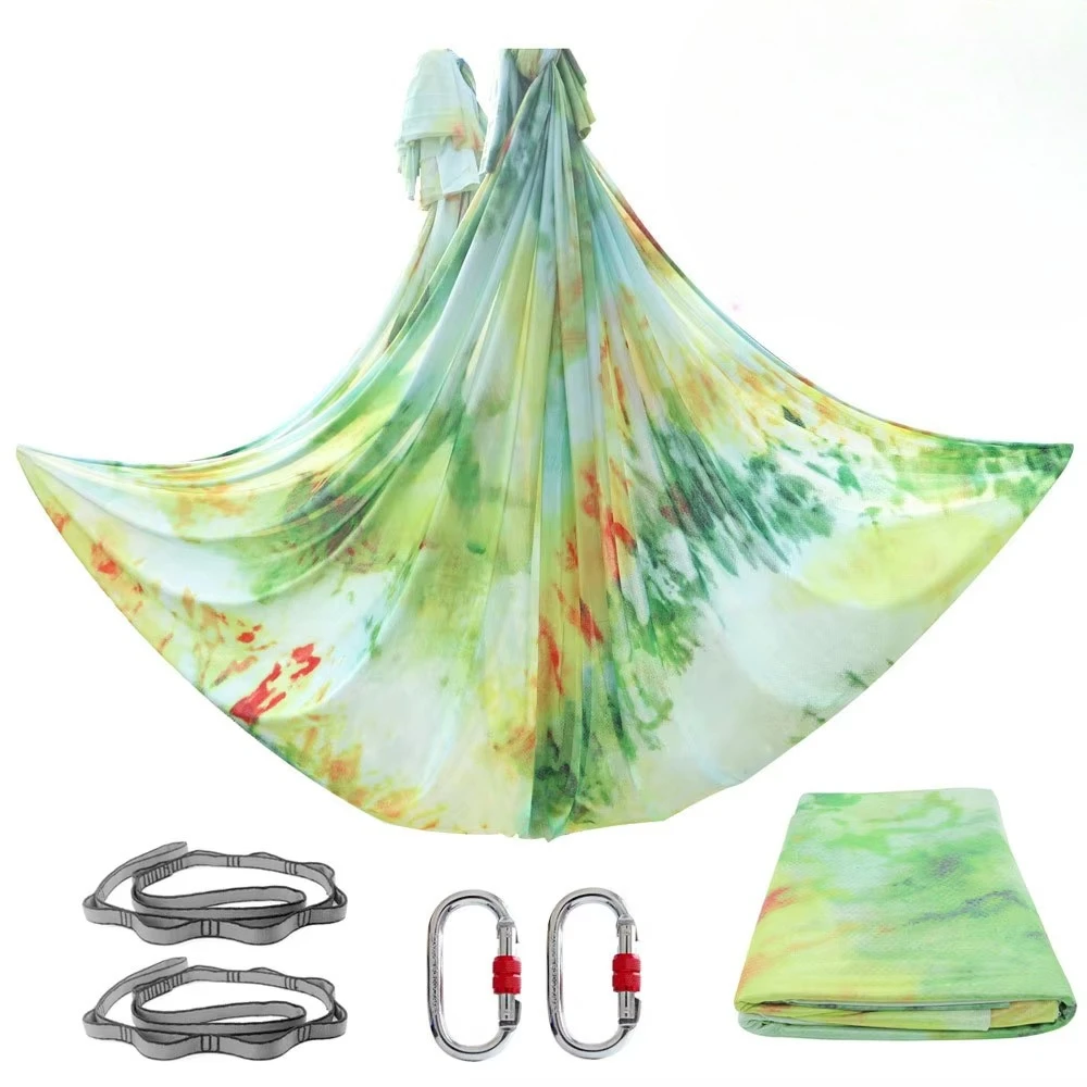 

Long Size Yoga Hammock Set Anti Gravity Swing Flying Multicolor Durable Material for Home Use Aerial Fitness Training 2026 New