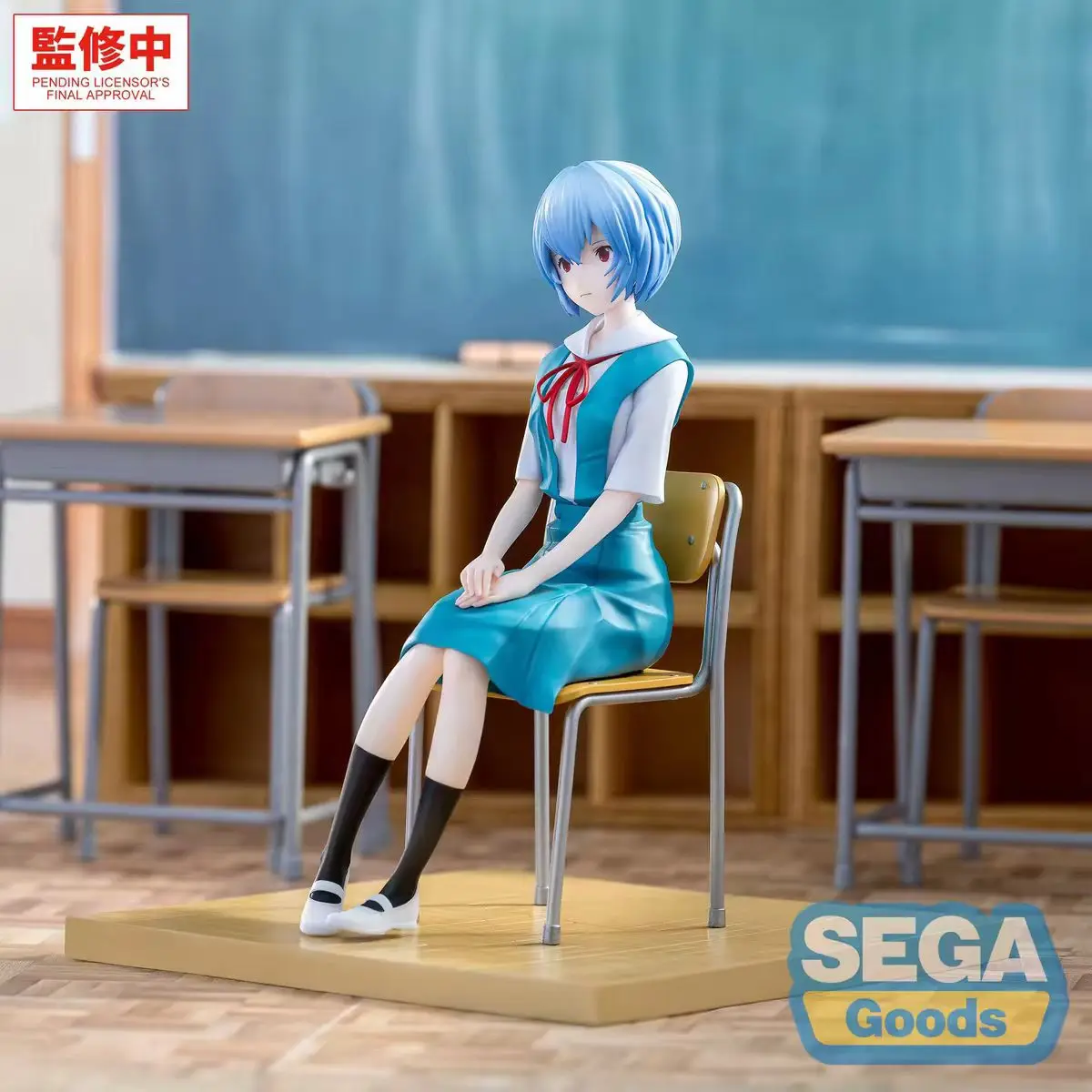 SEGA Rei Ayanami Shikinami Asuka Langley XStellar PVC Anime Character Collectible Display Toy Collection Desktop Decoration Toys