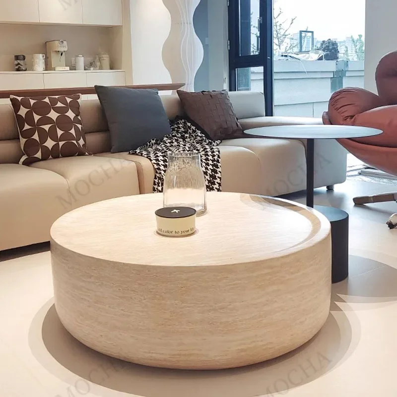 Luxury Nordic Coffee Table Living Room Modern Simple Designer Side Table Aesthetic Center Service Mesa Auxiliar Home Furniture image 4