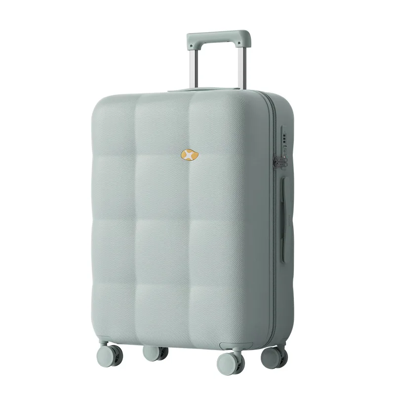 23 New Macaron Trolley Case Large Capacity Ultra-Light Suitcase Male and Female Student Zipper Internet Celebrity Luggage