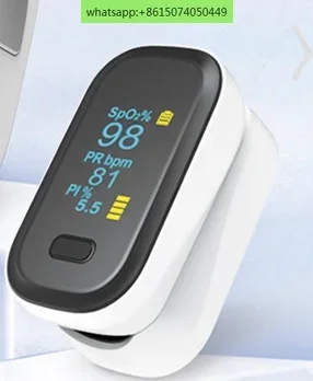 SPO2 PR Monitoring Fingertip Pulse Oximeter Bluetooth Connected Organic Light Emitting Diode Display Digital Oximeter