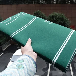90X180cm Texas Holdem Poker Table Cloth Poker Card Game Table Cloth Casino Board Game Poker Mat Accessory 6 Main Sales Poker Table Fabric - №3