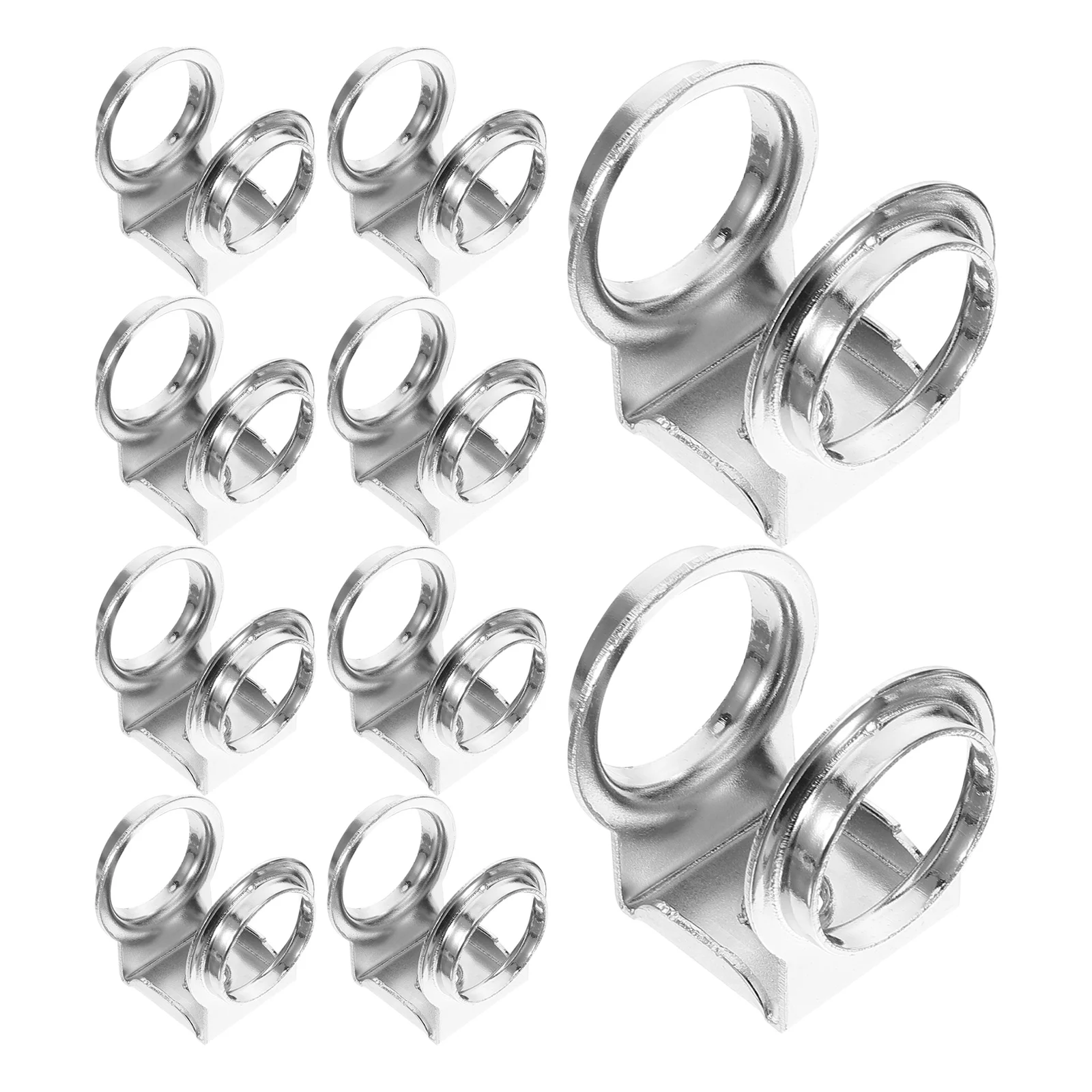 

10pcs Drum Accessories 22mm Standard Size Sturdy Iron Material Clamp Holder Compatible Mounting Bracket Hardware