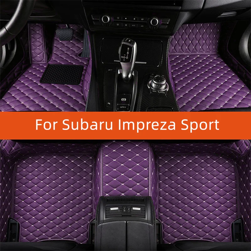 

Custom Leather Car Floor Mat For Subaru Impreza Sport 2024 2025 2026 2027 Car Mat Interior Accessories