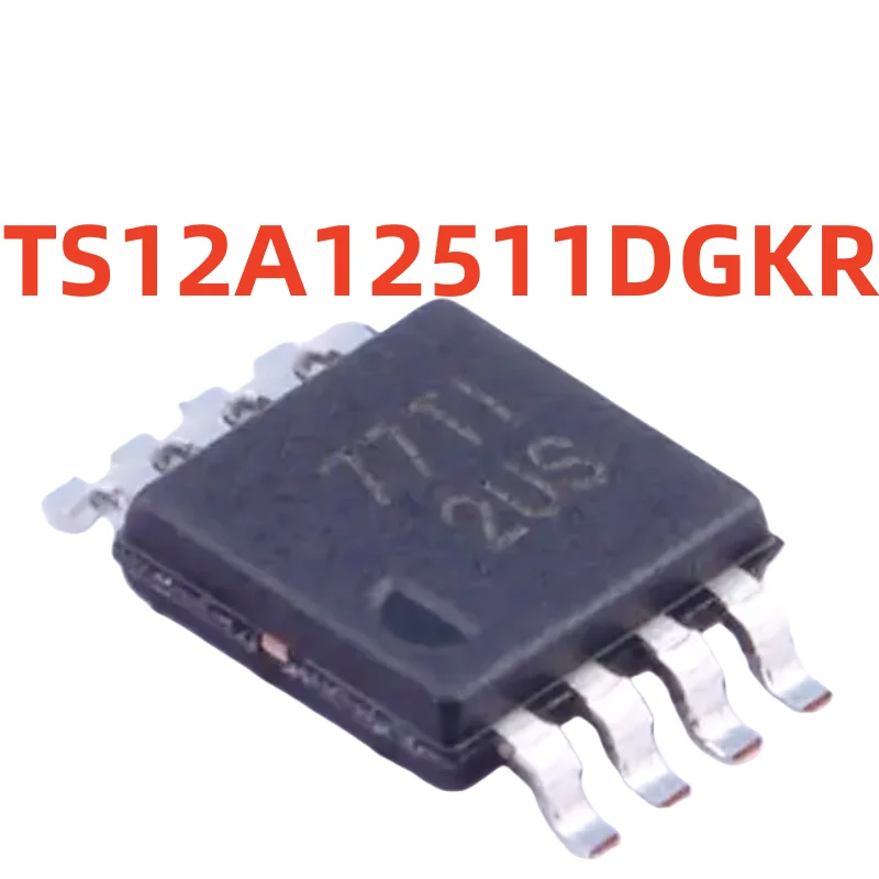 100%new and original  TS12A12511DGKR   screen printing  2US   Multiplexing chip