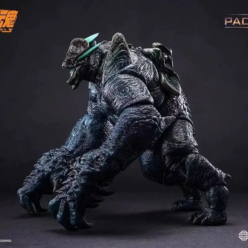 【Pré-venda】 LING JIHUN Original Pacific Rim kaiju Leathback 9,5 polegadas 24 CM Figuras de ação Coleção de brinquedos para presente