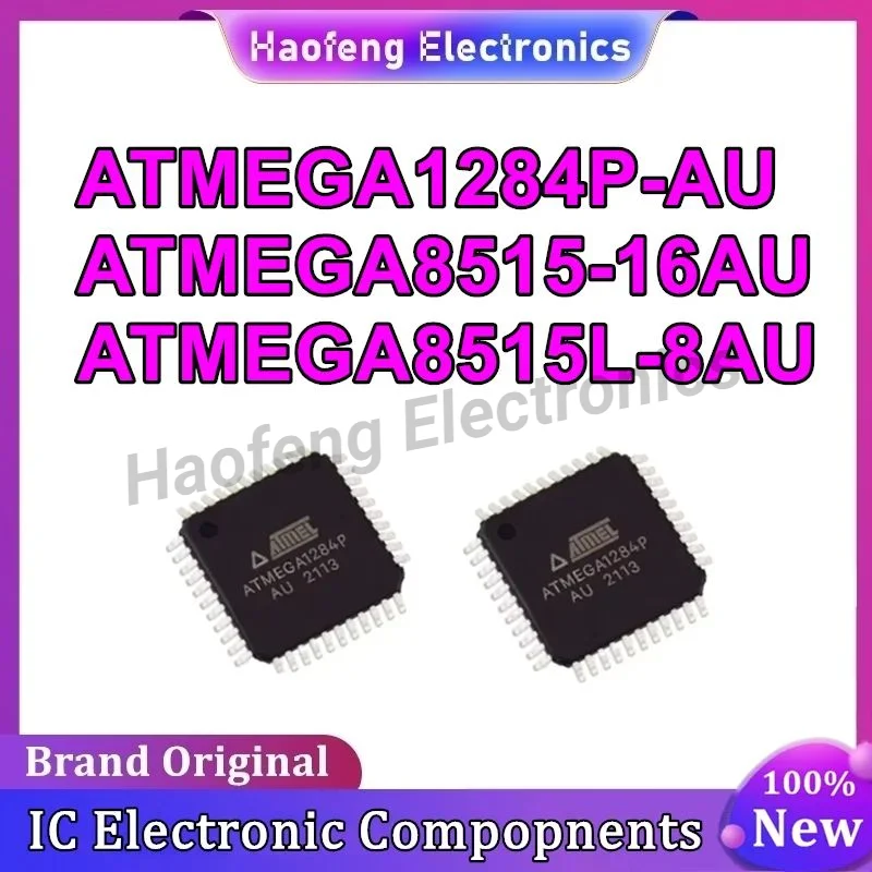 ATMEGA1284P-AU ATMEGA8515-16AU ATMEGA8515L-8AU ATMEGA1284P ATMEGA8515 ATMEGA8515L ATMEGA IC MCU Chip TQFP-44 In Stock New