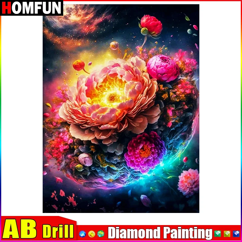 HOMFUN AB DIY 5D Diamond Painting 