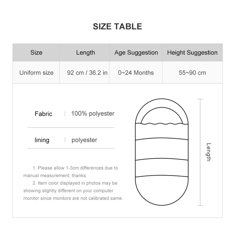 0-24 Monate Kinderwagen Sack Winter warm dicker Umschlag für Entladung Kinderwagen Fußsack Universal Kinderwagen Abdeckung Zubehör