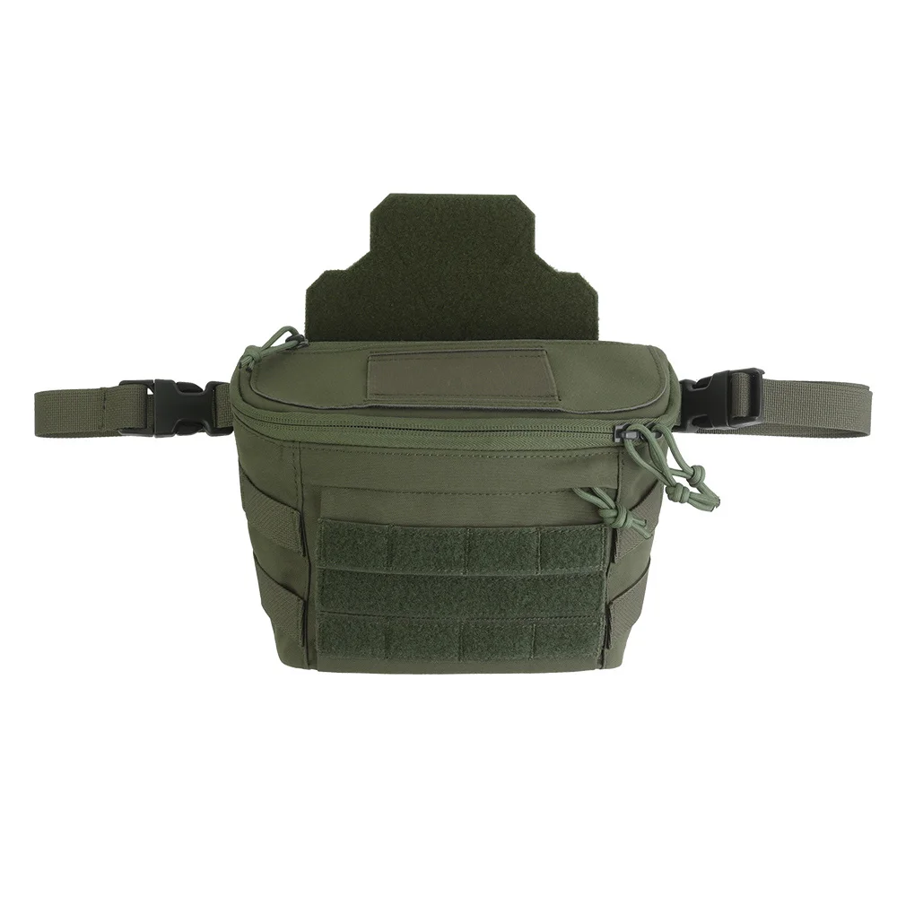 

Тактическая сумка для ПК большой емкости, многофункциональная нагрудная сумка, расширенная сумка, поясные ремни для переноски пластин, охотничьи аксессуары