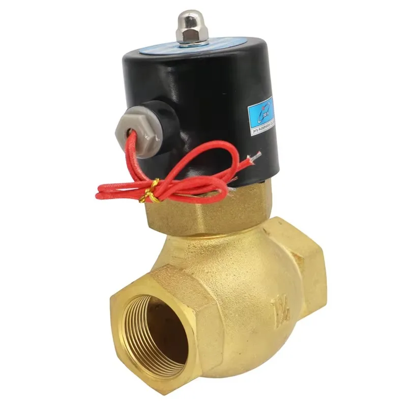 2L300-35 2 Way Brass High Temperature Water Steam Solenoid Valves AC 220v Pneumatic Solenoid Valve
