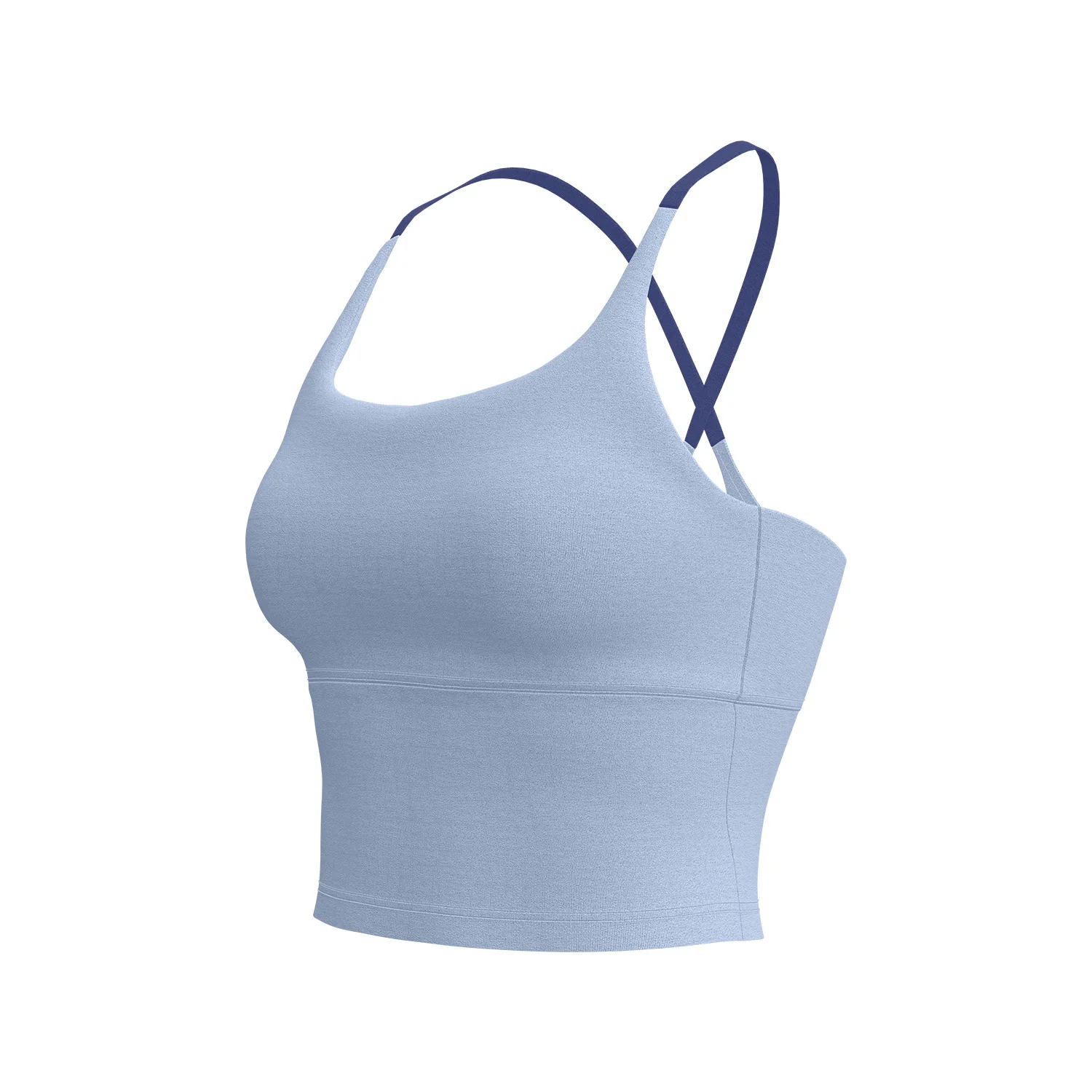 High Elastic Yoga Tank Top with Pads Women Seamless Sports Bra Camisole Summer Yoga Vest Comfortable Workout Vest