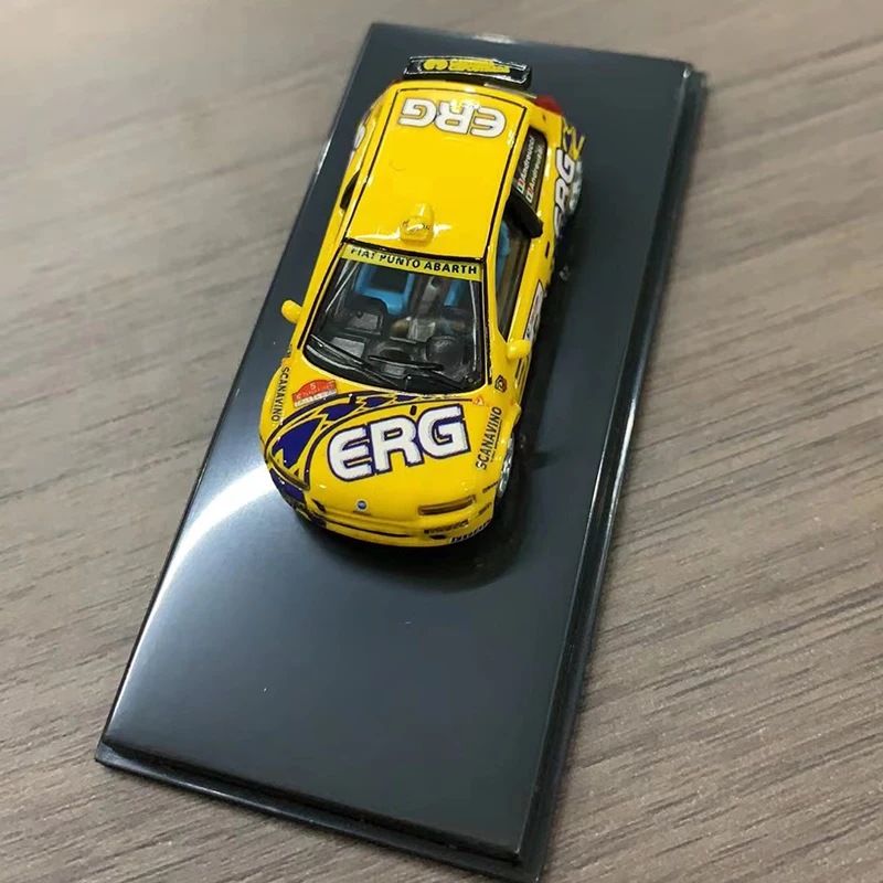 1:87 Simulated Model Cars For Punto Rally (2003) Racing Limited Edition Resin Classic Car Model For Collection Decoration Toy