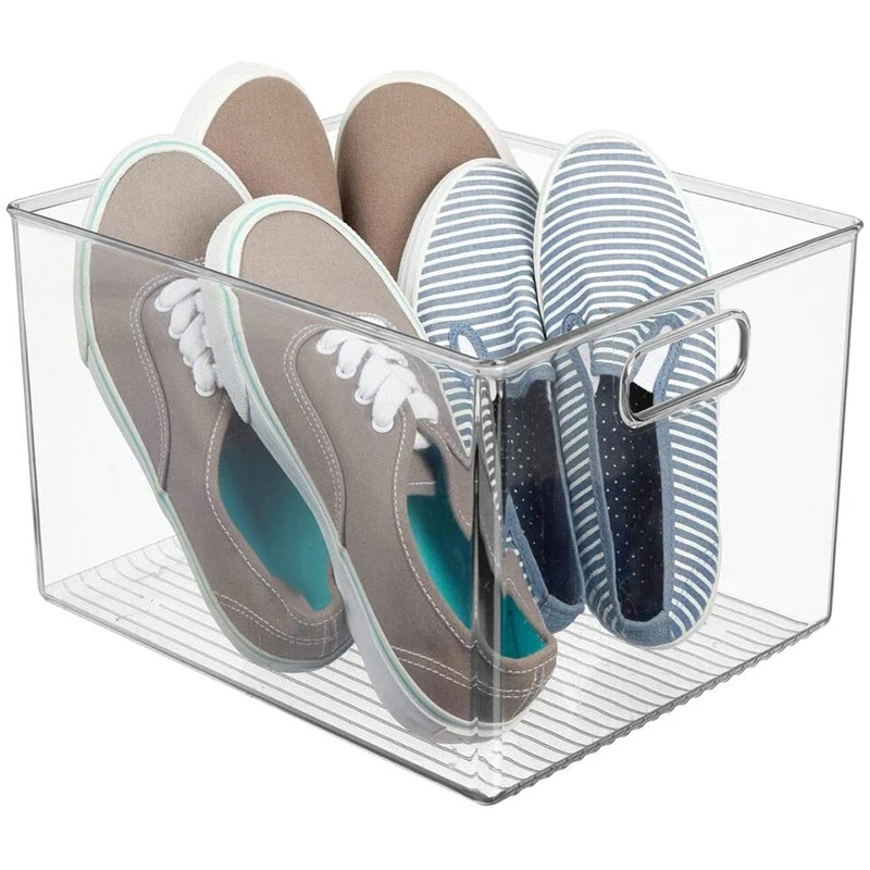 29X20X15cm Acrylic Transparent Refrigerator Storage Box Desktop Dormitory Bathroom Storage Box