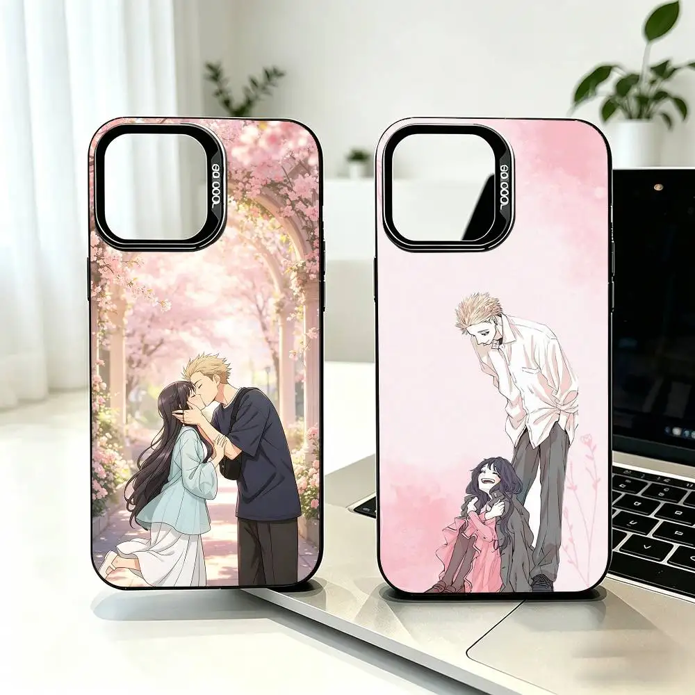 Funda para Teléfono con Diseño de Flores Fragantes que Brillan con Dignidad para iPhone 17, 16, 15, 14, 13, 12, 11 Plus, Pro Max, XS, Cubierta Colorida Plateada y Negra