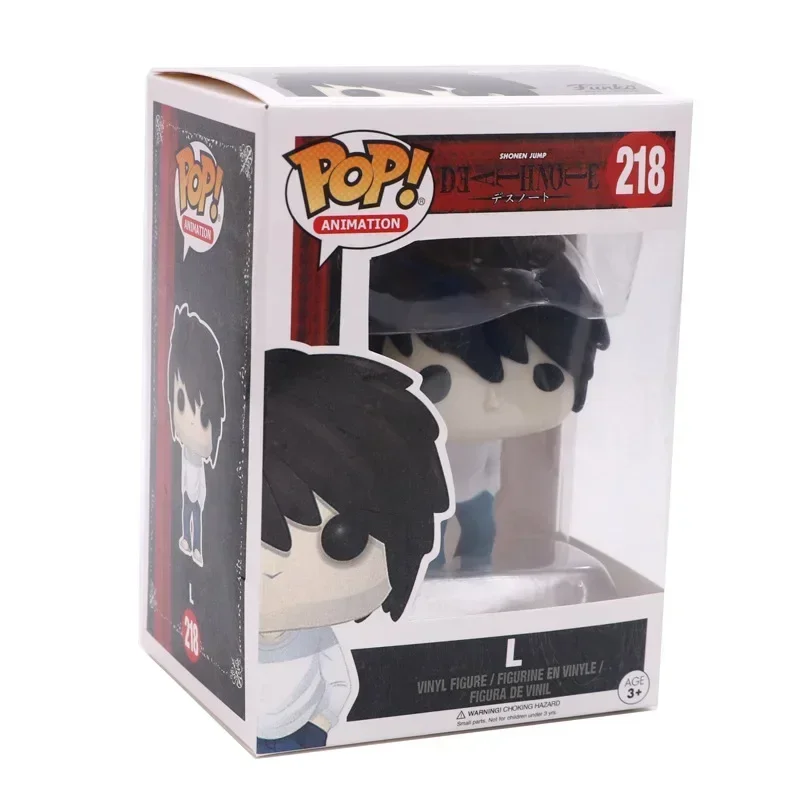 Funko POP Animation Death Note Light 216# L with Cake 219# 218