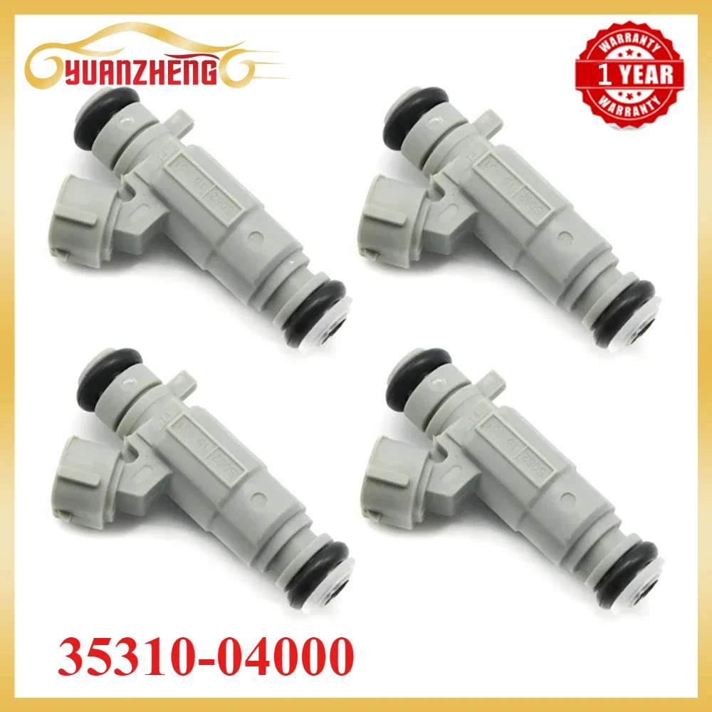 New Car Fuel Injector Nozzle Fit 35310-04000 For Hyundai i10 2016 Kia Picanto Mk2 1.0L 3531004000 35310 04000 4pcs/lot