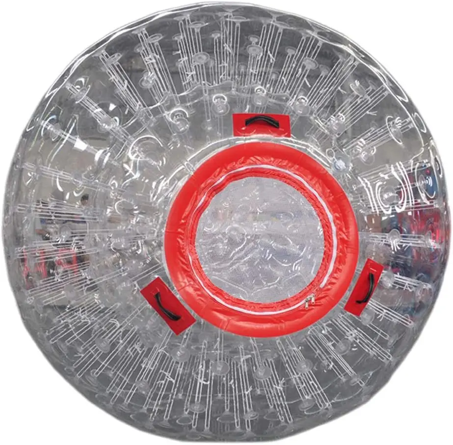 2pcs of 2,5M Zorb with RED entry hole and DOUBLE-SIDED ZIPPER. Belt Needed.One blower included. ADULT SIGNATURE REQUIRED