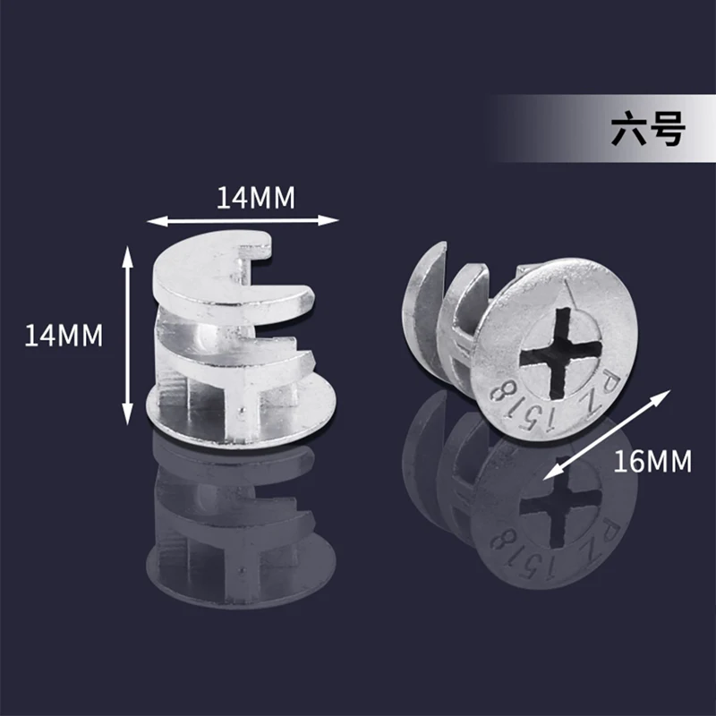

25mm Thickening Three In One Connector Eccentric Wheel / Hardware / Connector / Furniture Hardware Diameter Screw Rodd
