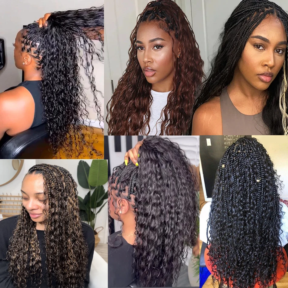 Yelo เปียกและหยักมนุษย์ Braiding ผม Super Bulk ภาษาฝรั่งเศสคํา Wave มนุษย์ Braiding Hair สําหรับ Boho Braids สําหรับ Salon Supply 50G 100G