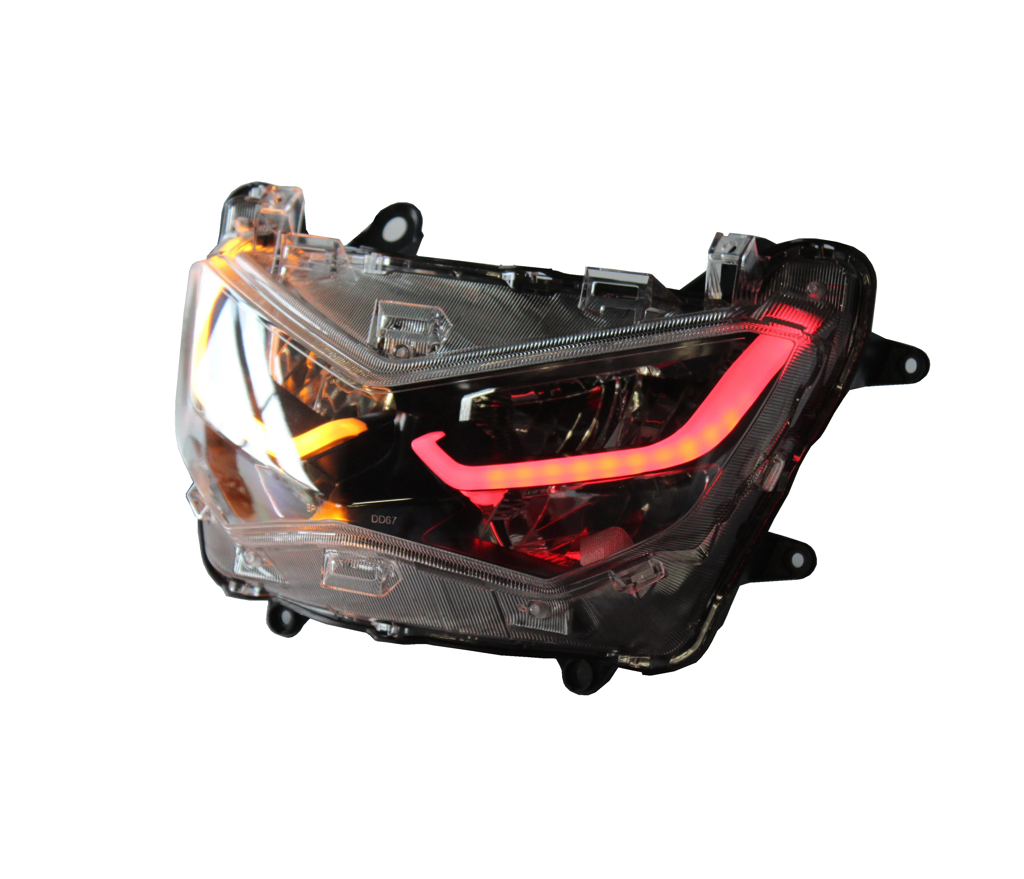 Nmax V2 2020 2024 New Custom Lazy Eye Design Yamah Motorcycle Light Emitting Diode Headlamp