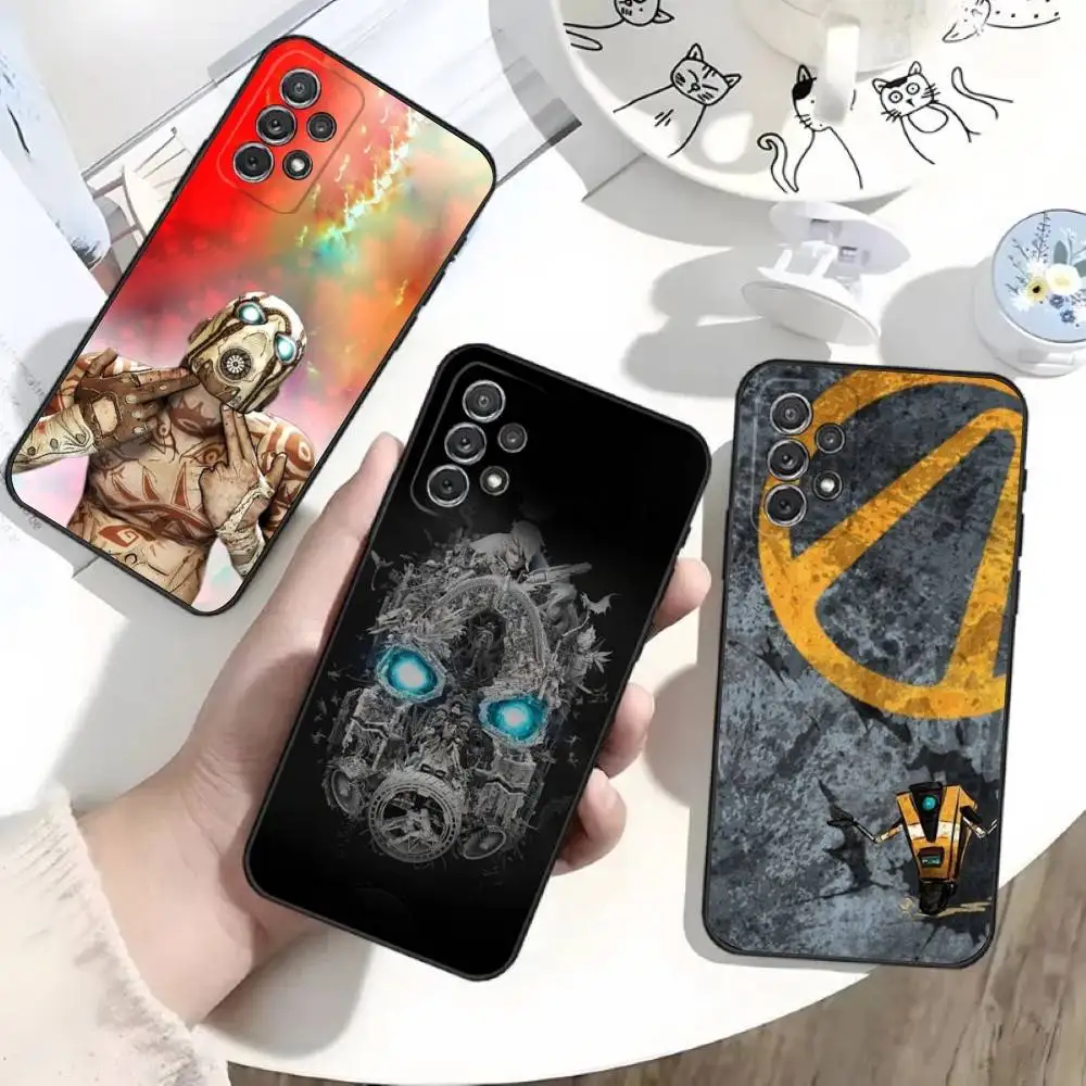 

Game B-Borderlands Phone Case For Samsung S25,S24,S21,S22,S23,S30,Ultra,S20,Plus,Fe,Lite,Note,10 Black Soft Shell