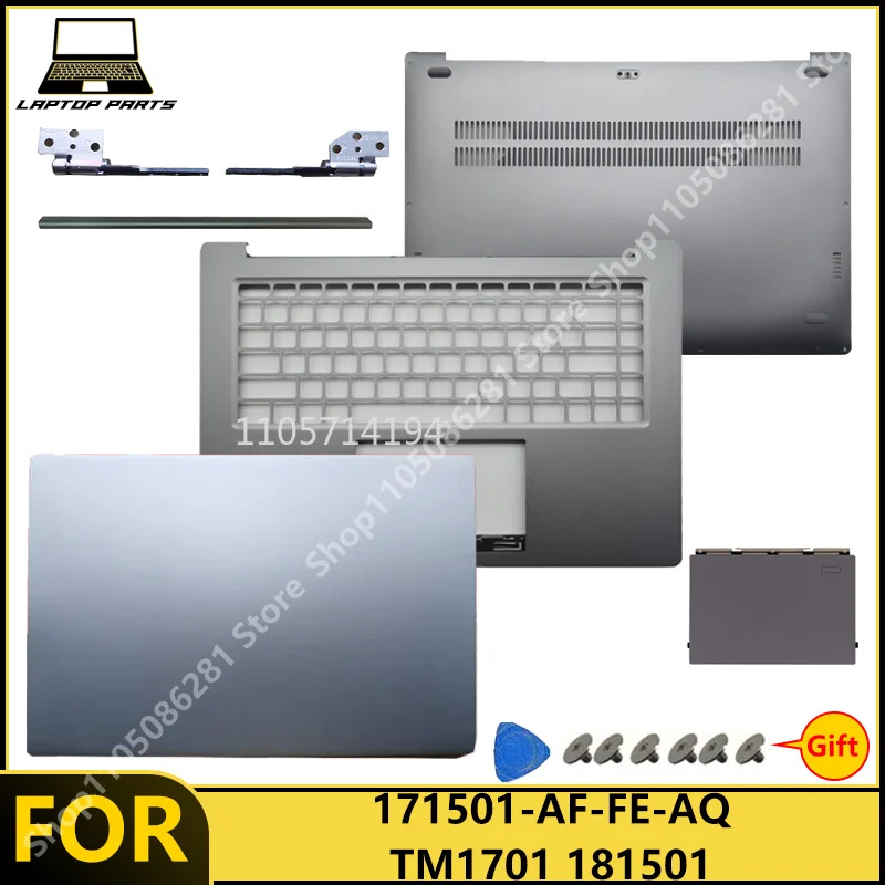New For TM1701 171501-AF 171501-FE 171501-AQ 181501 15.6/Laptop LCD Back Cover/Top Lid Palm Rest/Bottom Case Hinges Touchpad