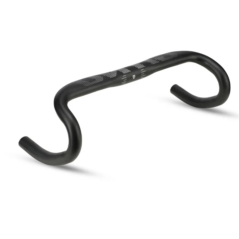 GITNU Rennrad-Lenker 31,8x380/400/420/440mm, Aluminium-Legierung Dropbar Aero-Design Fahrradlenker Zubehör