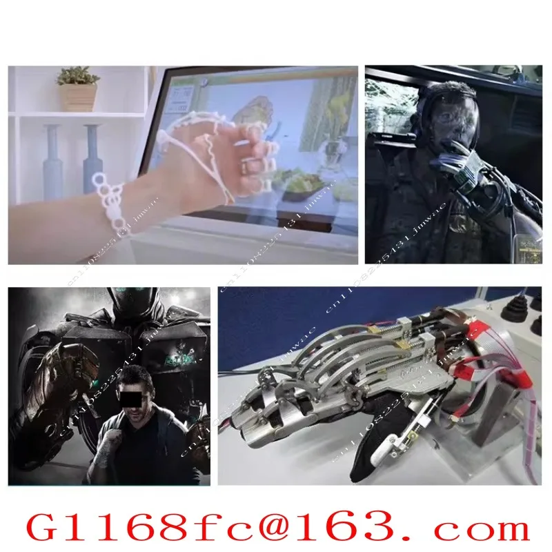 Open Source Bionic Robotic Arm Palm VR Glove Intelligent Gesture Action Posture 3D Capture System Robot