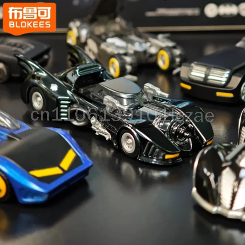 

In Stock Blokees Wheels E01 1989 Batmobile Model Car DC Licensed Batman Collectible Vehicle Diecast Assembly Toy Birthday Gift