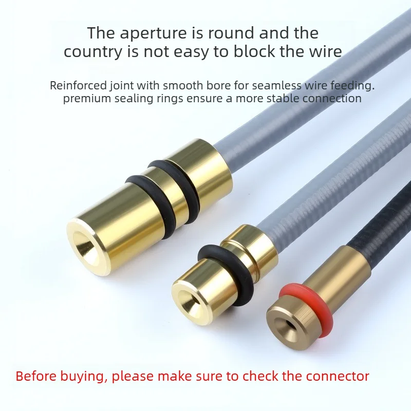 Welding Wire Feed Hose Welding Torch Wire Delivery Tube Spring Wire Guide Tube Gas Welding Machine Accessory Tool Kit