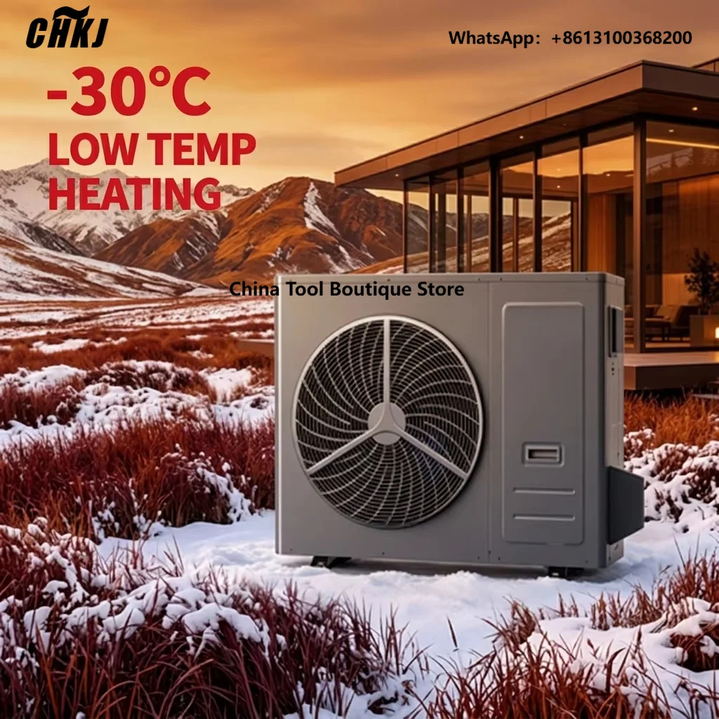 Factory Direct R32 DC Inverter Heat Pump for Winter Heating Summer Cooling with Hot Water Built-in Pump System CE ErP A+++ 8KW
