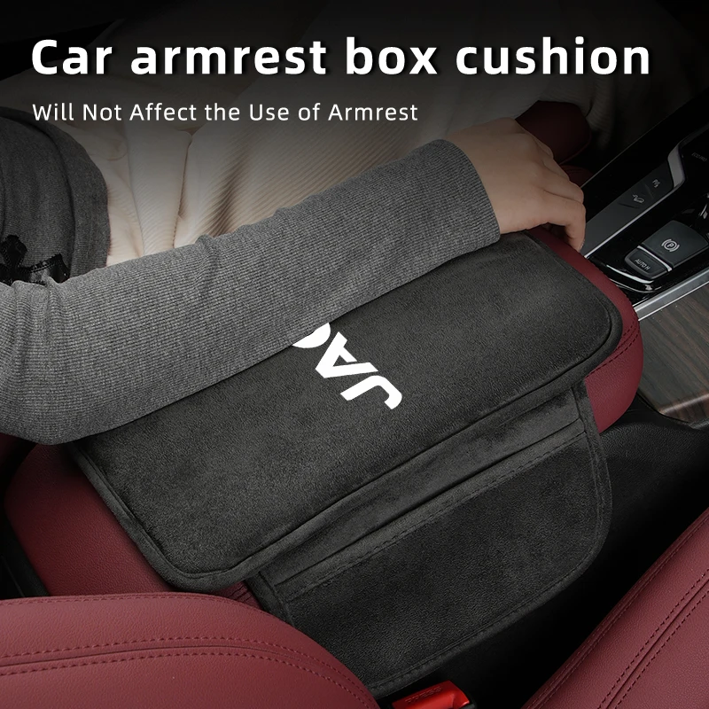 Car Center Console Armrest Box Protector Pad Storage Mat For JAC Refine J3 J4 J7 JS3 JS4 KR1 S2 S3 S4 S5 S7 Vapour T8