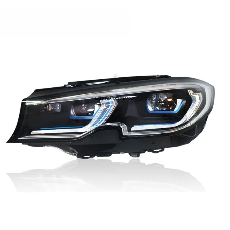 2 Unit LED Headlight Automatic Lighting System for Automobiles Front Headlights Vehicle Components Suitable for  19th-21st 3 S