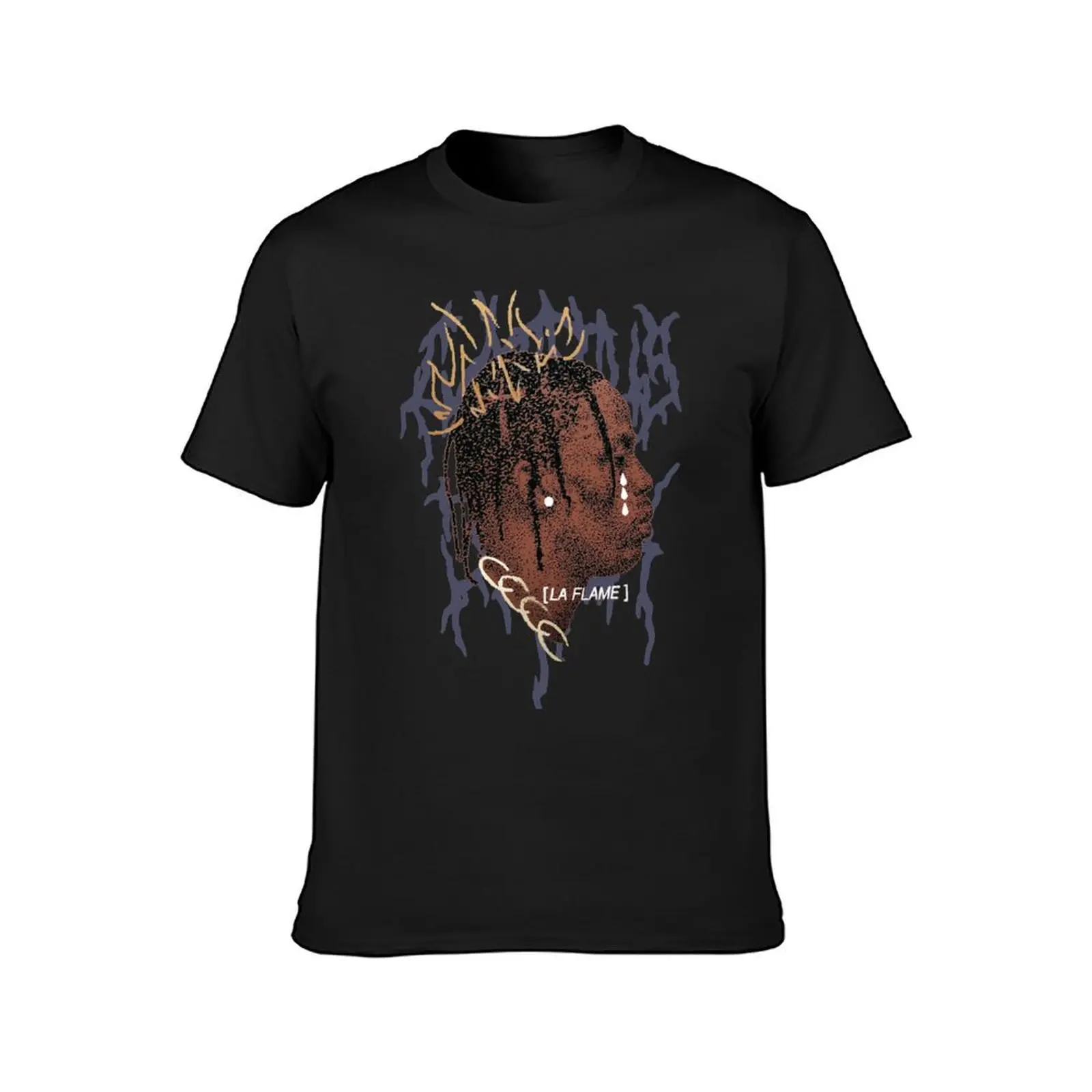 Astro T-Shirt plus sizes graphics black t-shirts for men